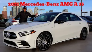 2021 Mercedes Benz AMG A35 Will Make Your Mouth Water! Fun, Fast, Exotic and Luxurious! Full Review