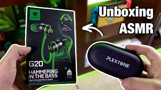 ASMR: Unboxing PLEXTONE g20iii Auriculares Gaming + Estuché para Audífonos PLEXTONE | LimonTouch