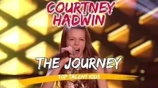 🌟 COURTNEY HADWIN 🌟 The Journey - TOP 5 and Preauditions | AGT The Voice Kids UK