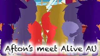 Afton’s meet Alive AU / Afton family / Gacha club mini movie