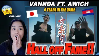 VANNDA - 6 YEARS IN THE GAME FT. AWICH (OFFICIAL MUSIC VIDEO) | MJ REACTION