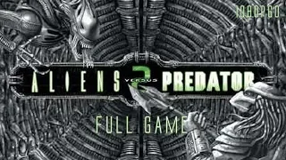 Aliens versus Predator 2 (PC 2001) - Full Game 1080p60 HD Walkthrough - No Commentary