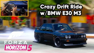 Forza Horizon 5 - BMW E30 M3 Gameplay 4K (Logitech G29 + Shifter)