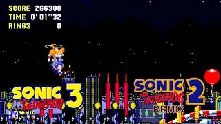 Sonic the Hedgehog 3 Carnival Night Zone Act 1 Sonic 2 remix