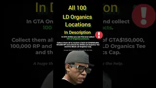 Gta Online All 100 LD Organics Locations! #gta5online #gtaupdate #shorts