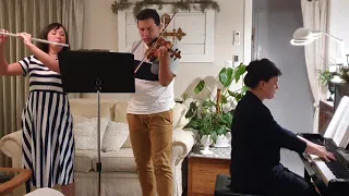 Since Jesus Came Into My Heart - The Lau Trio (piano, violin, flute)