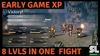 Octopath Early Game XP