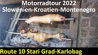 Motorradtour 2022 Slowenien/Kroatien/Montenegro-Kapitel 10 Stari Grad-Karlobag