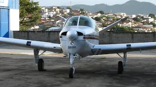 Beechcraft V35 Bonanza Startup