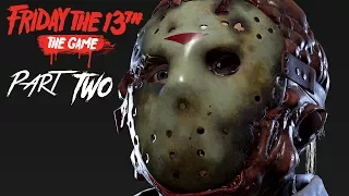 FRIDAY THE 13TH Gameplay Walkthrough Part 2 - JASON - PERFECT ROUND (Full Game)