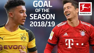 Best Goals 2018/19 - Vote for the Goal of the Season