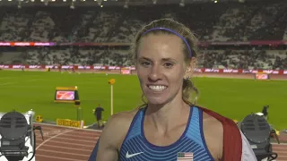 WCH 2017 London – Courtney Frerichs 3000 Metres Steeplechase Silver