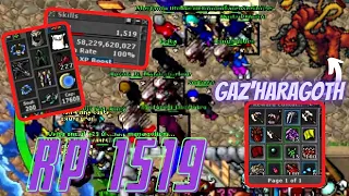 GAZ'HARAGOTH JAVIBRA AND COMO CANCELAR UM RP 1500 NA WZ???,  - Tibia Best Clips #UrsinhaClips