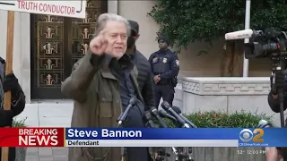 Steve Bannon sentenced for contempt of Congress