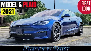 2021 Tesla Model S Plaid - First Look at the World's Fastest Car