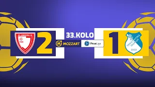 Mozzart Bet Prva liga Srbije 2023/24 - 33.Kolo: JEDINSTVO – TEKSTILAC 2:1 (1:1)