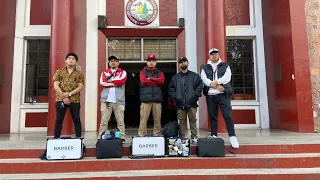 BARBER VLOG - Giving back to the community ; Free haircut at Baguio City National High School.