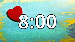 8 Minutes Timer with Music | Valentine's Day Timer