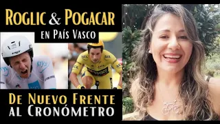 ROGLIC SUPERÓ a POGACAR frente al CRONÓMETRO · VUELTA PAÍS VASCO #CRI #Itzulia #Roglic #Pogacar