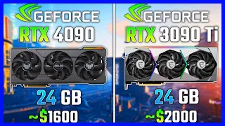 RTX 3090 TI VS RTX 4090 | TEST IN 17 GAMES