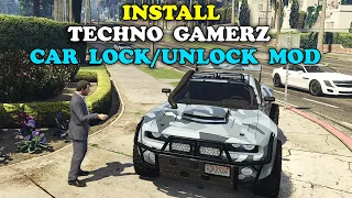 Install Techno Gamerz Car Lock and Unlock Mod | By ShahidTheGamer