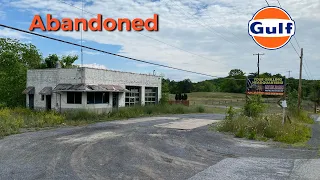 Abandoned Gulf Gas Station - A Look At The Inside!