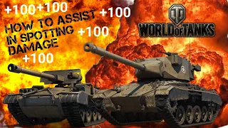 How to assist spotting damage (World Of Tanks console)