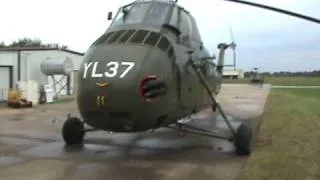 Sikorsky UH-34D Helicopter Startup