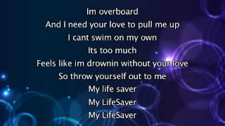 Justin Bieber - Overboard, Lyrics In Video