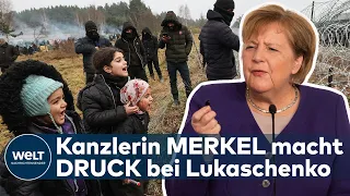 DRAMA IN BELARUS: Humanitäre Katastrophe - Kanzlerin Merkel telefoniert erneut mit Lukaschenko