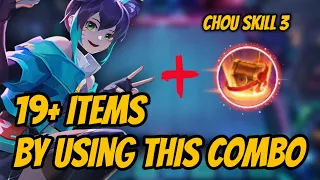 ITEM TRICK !! WAN WAN + CHOU SKILL 3 IS UNSTOPPABLE COMBO | MAGIC CHESS MLBB