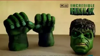 The Incredible Hulk - Hulk Smash Hands Commercials (2008)