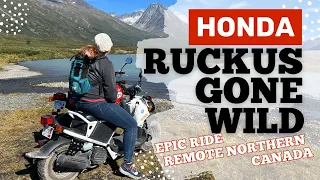 Honda Ruckus Backcountry Touring in Extreme Remote NW British Columbia