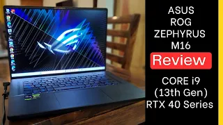 Asus Rog Zephyrus M16 Review : Powerful Lightweight Gaming Laptop | CORE i9(13th gen),RTX 40 series