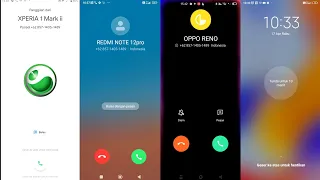 SONY Xperia 1 ii/ REDMI note 12/OPPO Reno/REDMI alarm, incoming calls