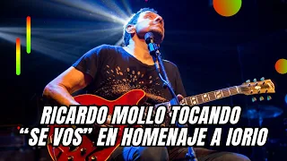 👏 RICARDO MOLLO homenajeó a IORIO en el Teatro Flores (27/10/23)