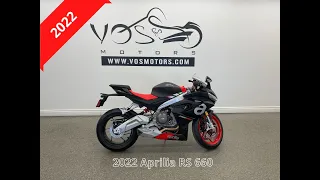 2022 Aprilia RS 660 - Walk Around Video - V5131