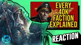 Bricky's Every Single Warhammer 40k Faction Explained Part 1 REACTION [2/3]