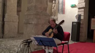 Massimo Agostinelli plays live Fernando Sor: Fantasia op 21 Les adieux