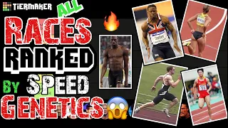 RACIAL GROUPS & SPEED - ALL HUMAN RACES RANKED BY SPEED GENETICS 🏆TOP TIER TUESDAY 🏆