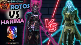 Can My Rotos Destroy Enemy Harimas? You Will be Shocked : ) I Raid: Shadow Legends