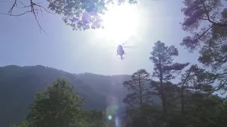 Вертолетный облет Кавказского заповедника