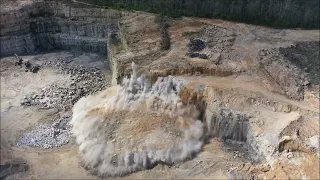 Quarry blast