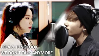 J FLA & Jungkook - We Don't Talk Anymore ( Mashup )