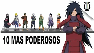 Los 10 Ninja mas PODEROSOS de todos los tiempos - Naruto Shippuden