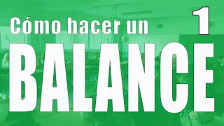 Cómo hacer un balance de situación 1