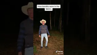 How bandits were in the 1800's