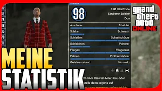 Meine GTA Statistik: Road to Millionär - GTA 5 Online Deutsch