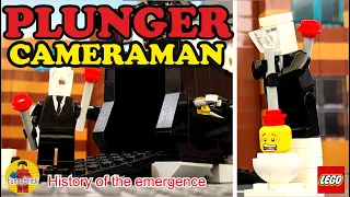 PLUNGER CAMERAMAN | LEGO ANIMATION