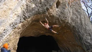 Modeselektor 8c+ / 5.14c (Peggau, Grazer Bergland) | 2nd Ascent